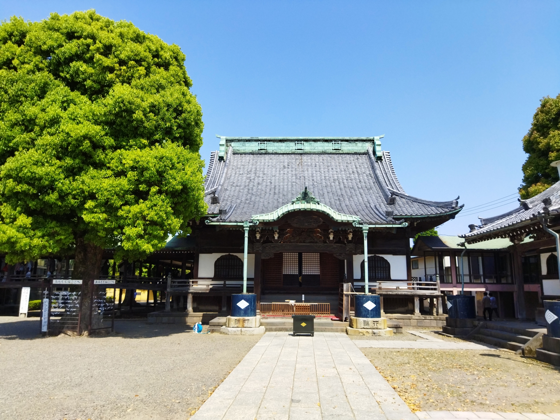 葛飾区の街並み